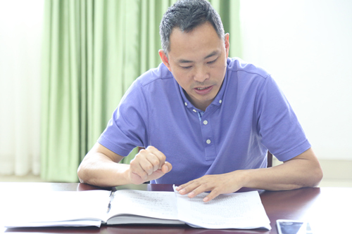 张武晓书记对调研情况做总结